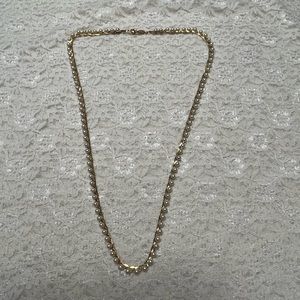 Napier/vintage, pearl and gold tone necklace 22”